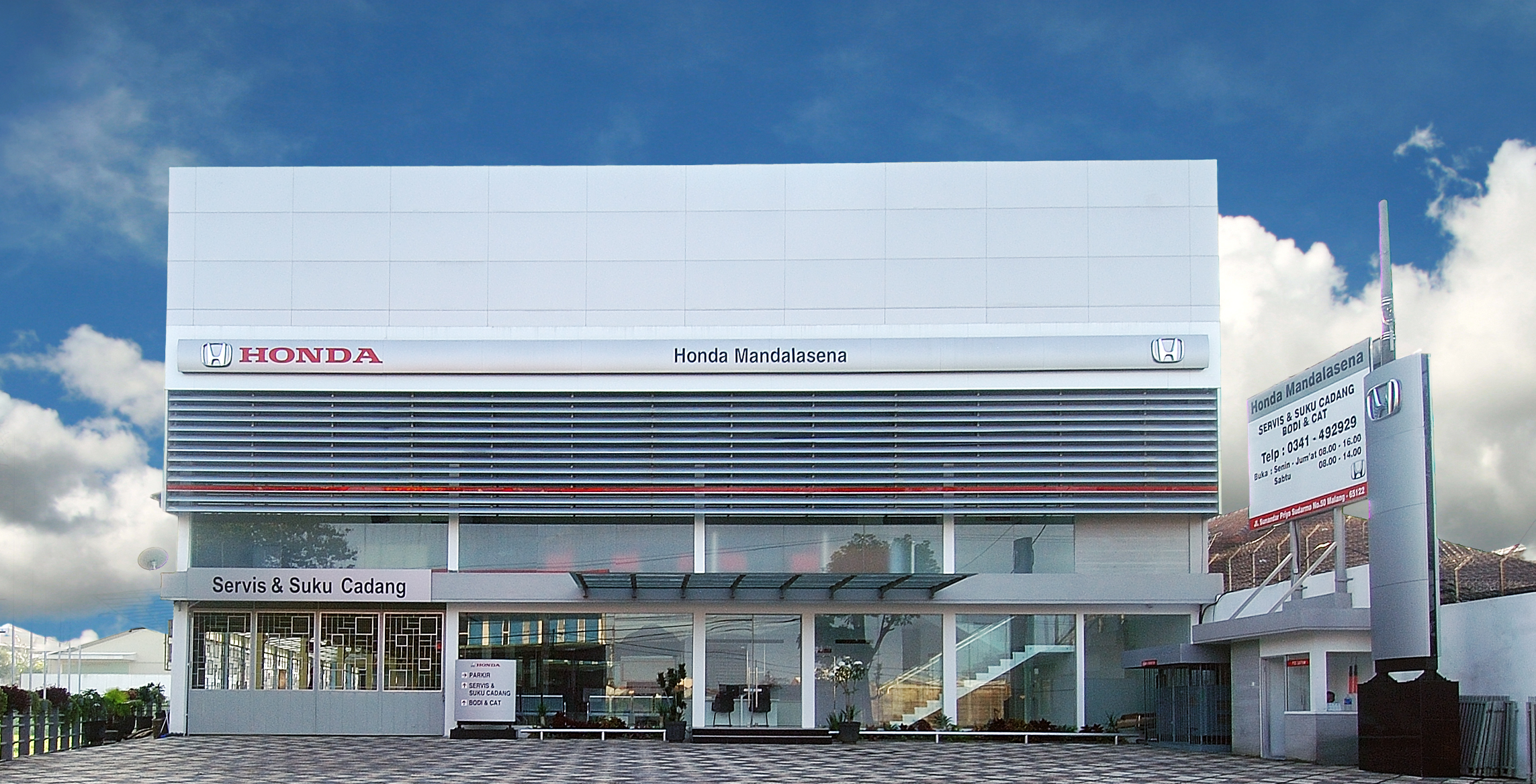 Honda Mandalasena 2S & Body Paint | Honda Surabaya Center